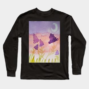 Lavender Fields Long Sleeve T-Shirt